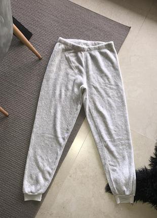 Домашні піжамні плюшеві теплі штани домашние пижамные тёплые плюшевые штаны