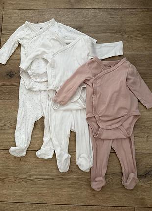 Набор боди с ползунами от фирмы h&amp;m