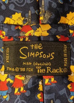 Шелковый галстук the simpsons2 фото