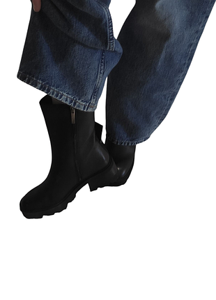 Челси сапоги на флисе carmela