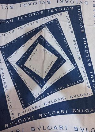 Шовкова хустина синього кольору