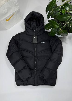Куртка/пуховик на зиму nike storm fit