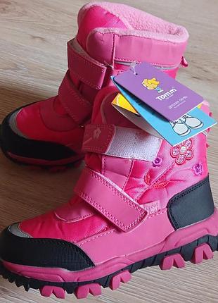Зимняя термообувь на девочки,зимние-термо сапожки на 31р,розовые