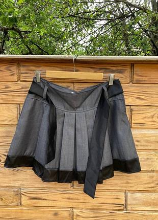 Женская серая юбка 46 размер