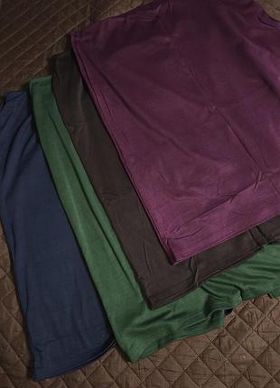 Юбка зимняя теплая, карандаш. union blue,26934