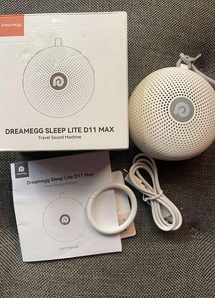 Генератор білого шуму dreamegg для немовлят - портативний генератор білого шуму d11 з 21 заспокійливим звуком.