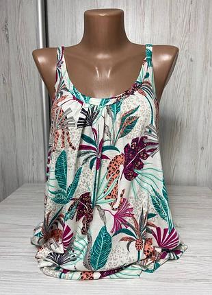 Майка женская из хлопка и модала от британского бренда tu размер 10