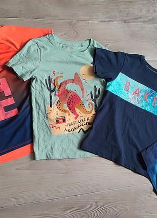 Фірмовий комплект футболок 5-6років