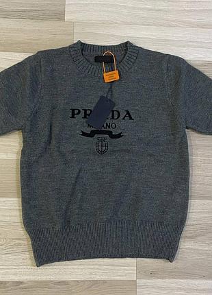 Тепла кофтинка prada 1:1, єдиний розмір