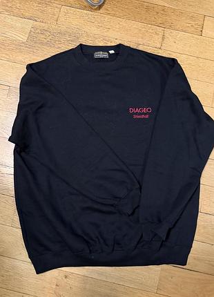 Чорний світшот arco work wear (l 42-44) - теплий та зносостійкий