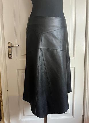 Шкіряна спідниця