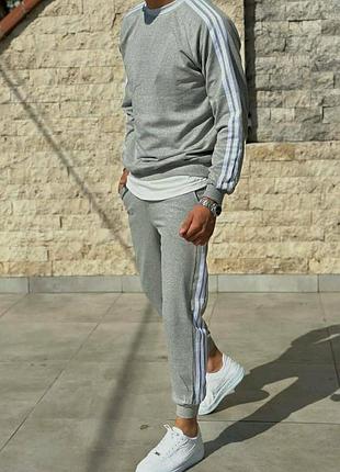 Чоловічий спортивний костюм; кольори: сірий, чорний, бежевий; розмір: 46-48,50-52,54-56;