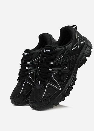 Кроссовки мужские asics gel-kahana 8 gore-tex black white stripes
