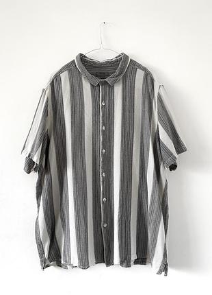 Рубашка из хлопка в полоску george