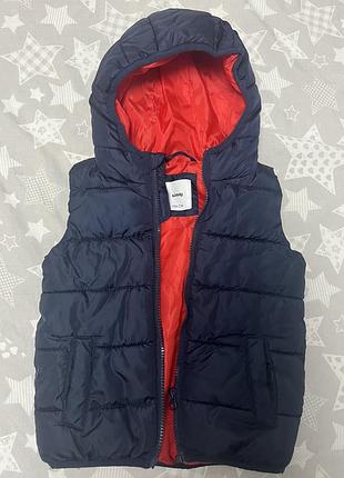 Дитяча тепла жилетка на хлопчика • sinsay • 104 см