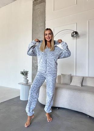 Теплий домашній костюм жіночий