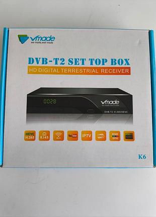 Цифровой ресивер dvb-t2 vmade k6 с интернетом