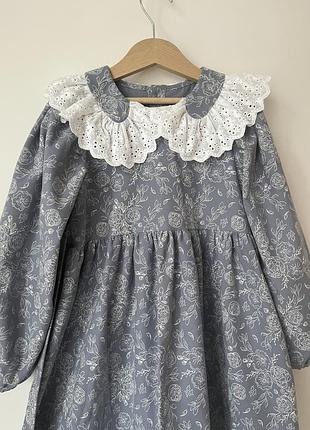 Фланелева дитяча сукня