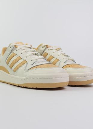 Кросівки adidas forum low cl white/yellow eu 44-44.5 оригінал