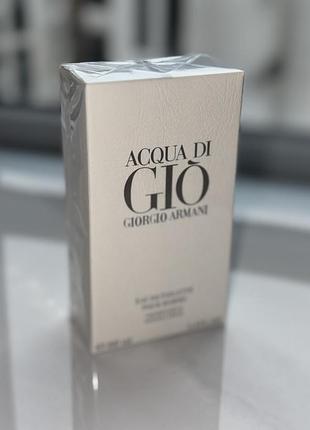 Чоловічі шлейфові парфуми розкішні armani acqua di gio  ✨ армані 100 мл парфюм