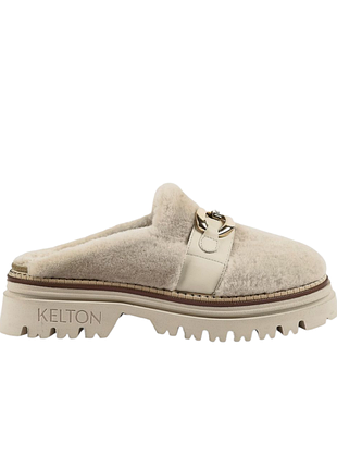 Итальянская обувь сабо фирмы kelton зима мех