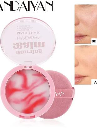 Матуючий восковий праймер-затирка під макіяж handaiyan, 4.5 г