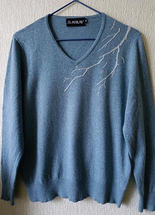 Свитер, джемпер, свитер из шерсти и кашемира, кашемировый свитер, шерстяной свитер