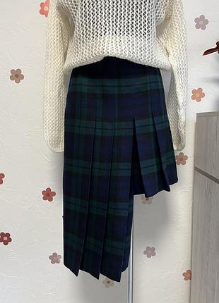 Вовняні шерстяні шорти юбка