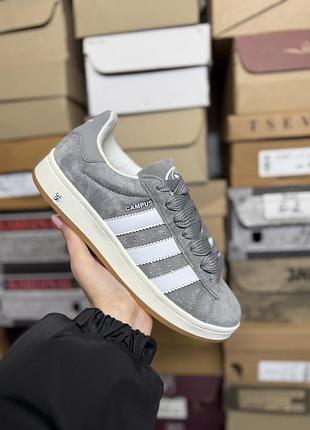 ❄️жіночі та підліткові зимові низькі кросівки адідас campus