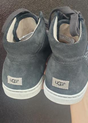 Замшевые кеды ugg5 фото