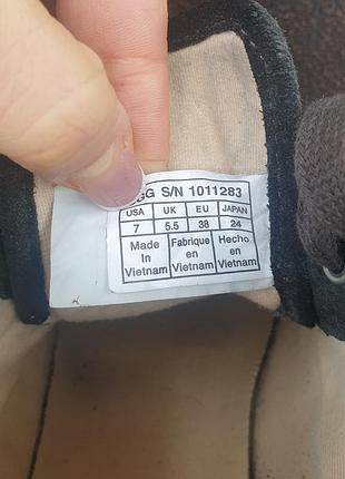 Замшевые кеды ugg7 фото