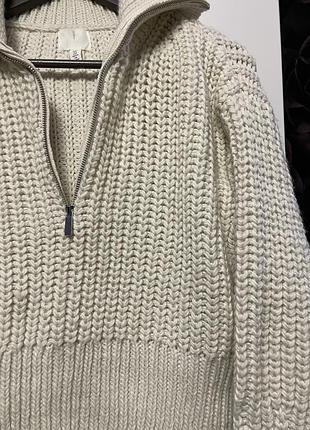 Теплий светр h&m 7