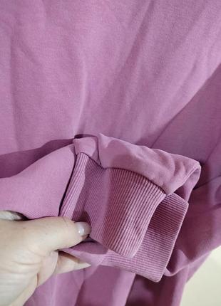 Реглан утепленный сиреневого цвета 2