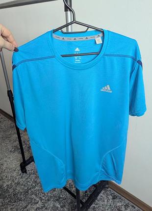 Футболка термо л adidas  синя