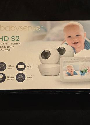 👶 babysense hd s2 — це відеоняня з розділеним екраном (hd split screen video baby monitor)
