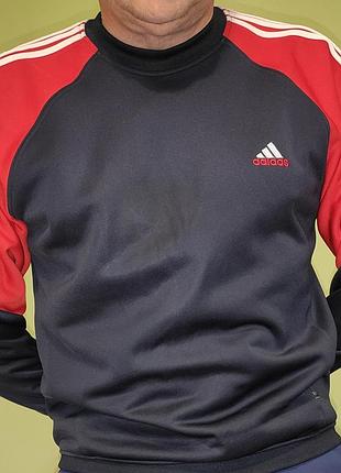 Спорт фірмова кофта реглан чоловічий світшот adidas. л