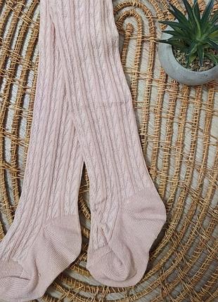 Дитячі колготки в рубчик