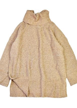 Новый коричневый свитер оверсайз с воротом george xl 20-22