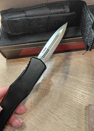 Нож microtech hera ll dagger d2 stonewash 6