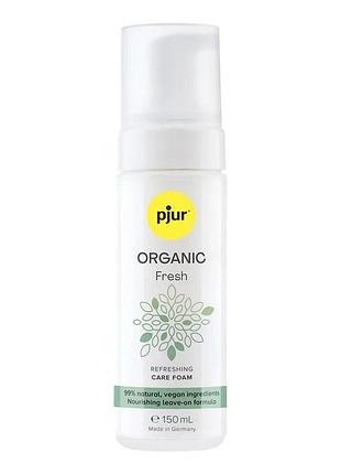 Органічна піна для інтимної гігієни pjur organic fresh 150 мл, освіжувальна