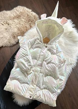 Зимова куртка для дівчинки