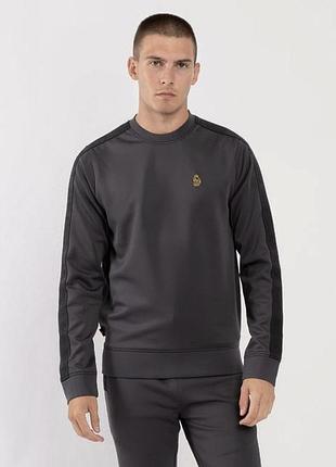 Мужской серый свитшот толстовка худи luke 1977 размер м