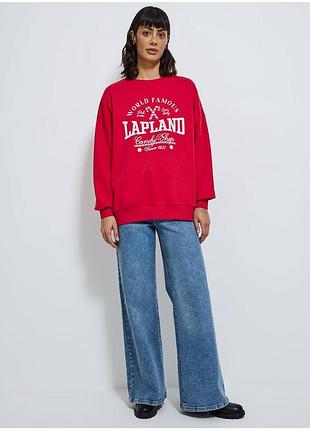 Свитшот с новогодней надписью