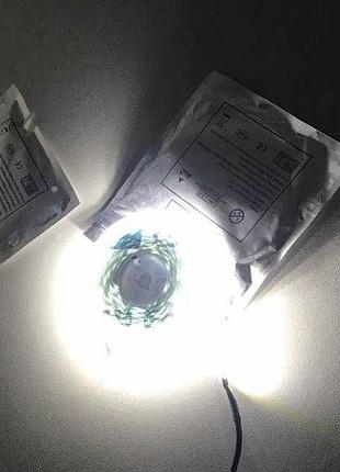 Лед стрічка 2835, 120 led/м, 8мм, 5v, 6000k, бухта - 5 м