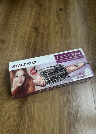 Vitalmaxx profi hair styler 3-в-1 (фен-щітка з керамічним покриттям)