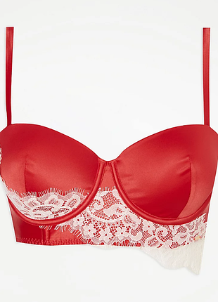 Eur 95e шикарный атласный бюстгальтер на большую грудь