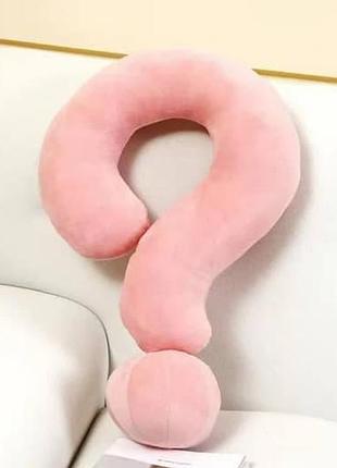 Подушка вопрос под шею для шеи для машины самолета поезда розовая