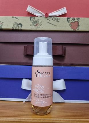 Пінка освітлювальна для делікатних зон smart4derma secret glow gentle intime mousse 150 мл