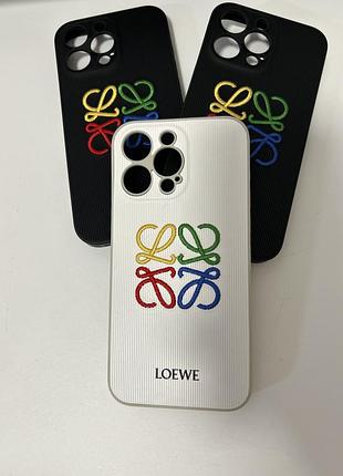 Вишуканий чохол loewe для iphone 16 pro max і 15 pro max