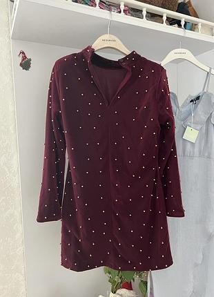 Нарядное платье boohoo 6